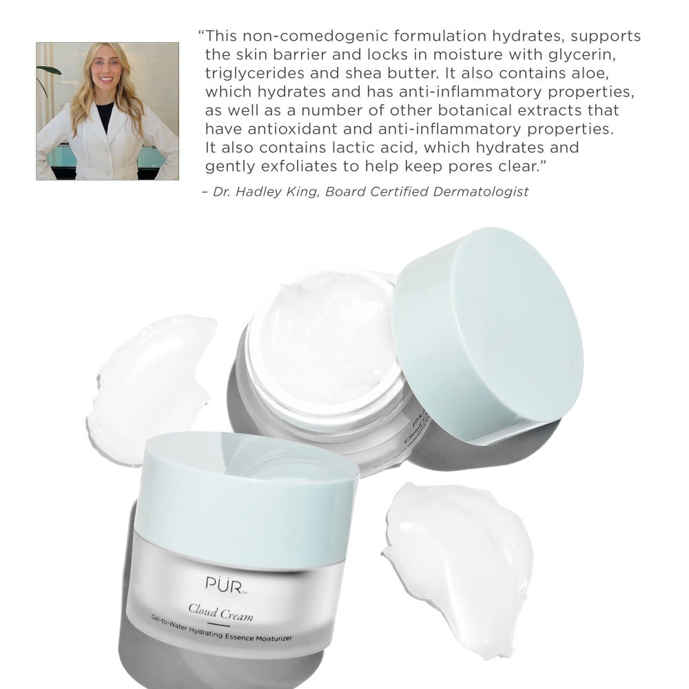 PUR Cloud Cream Gel-to-Water Hydrating Essence Moisturizer at PÜR Cosmetics UK