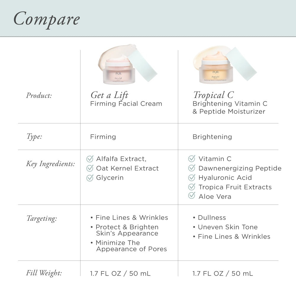 Get A Lift Firming Facial Cream at PÜR Cosmetics UK
