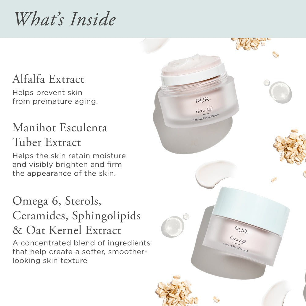 Get A Lift Firming Facial Cream at PÜR Cosmetics UK