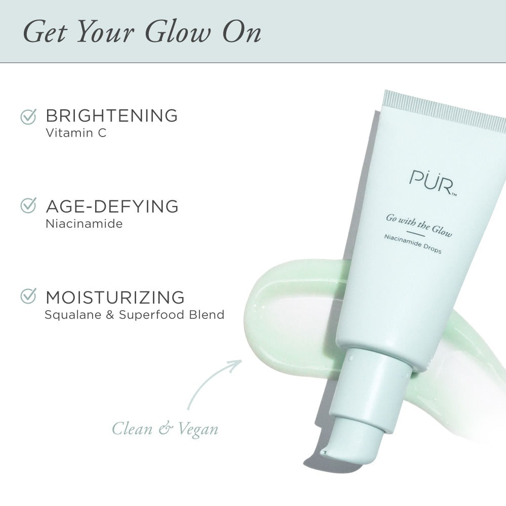 Go with the Glow Niacinamide Serum at PUR Cosmetics UK