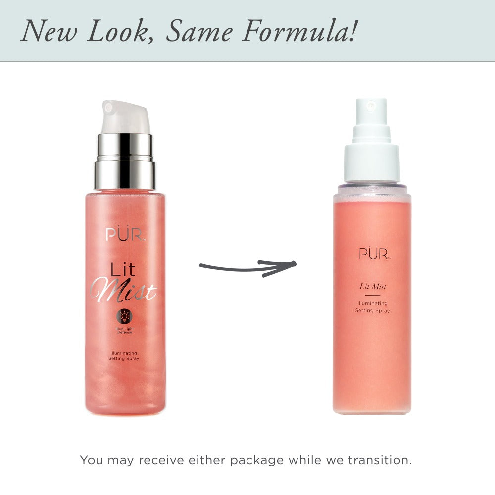Lit Mist Illuminating Setting Spray at PÜR Cosmetics UK