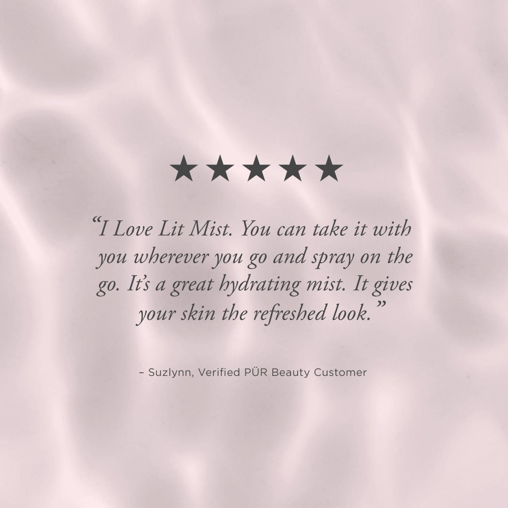 Lit Mist Illuminating Setting Spray at PÜR Cosmetics UK
