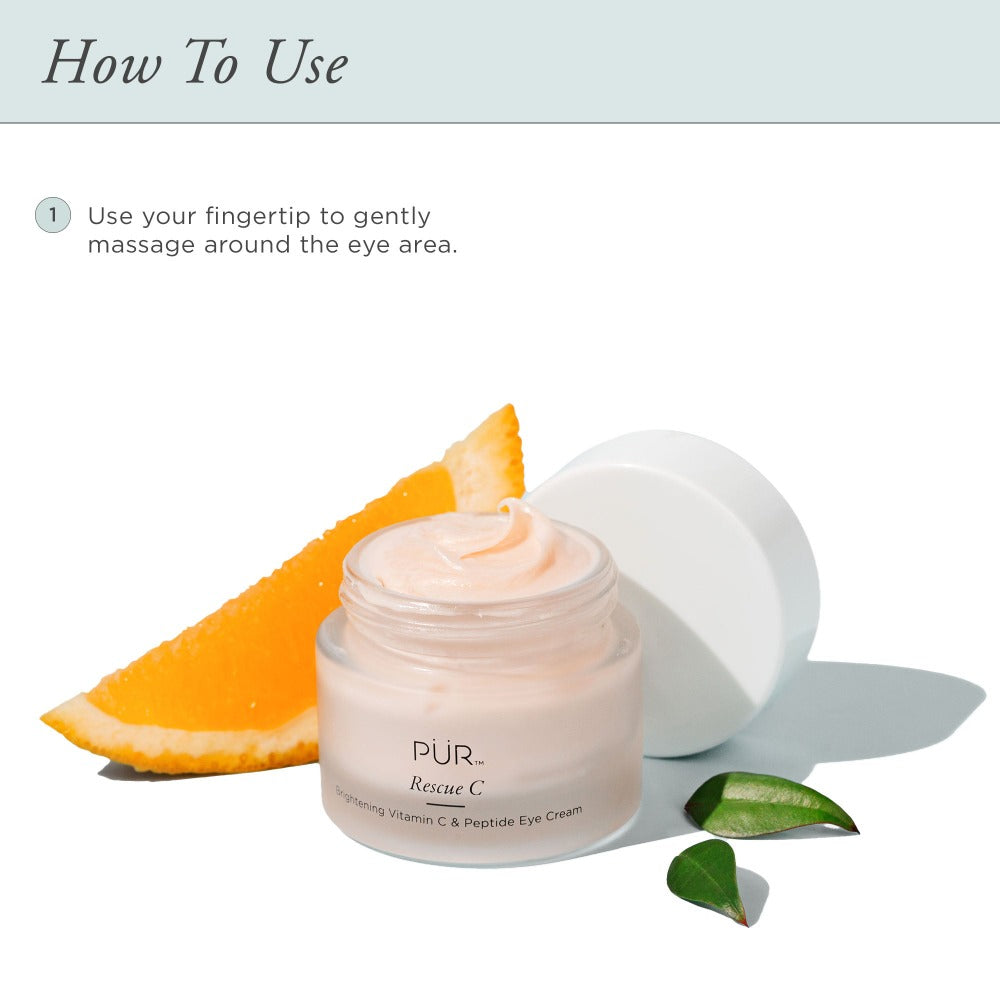 Rescue C Brightening Vitamin C & Peptide Eye Cream at PÜR Cosmetics UK