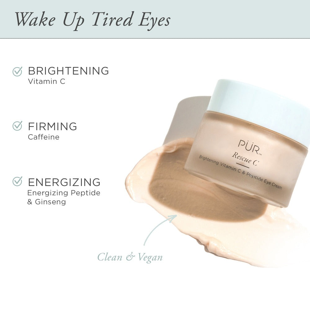 Rescue C Brightening Vitamin C & Peptide Eye Cream at PÜR Cosmetics UK