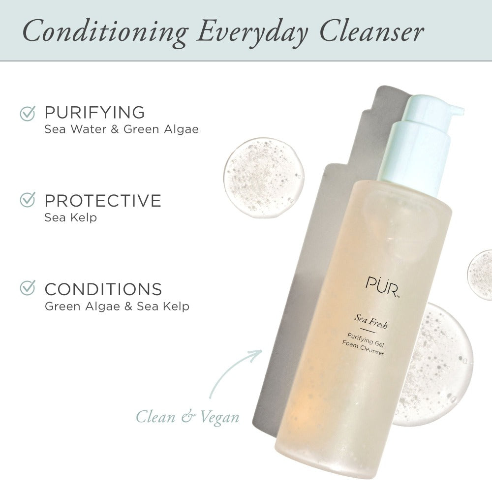 Sea Fresh Purifying Gel Foam Cleanser at PÜR Cosmetics UK