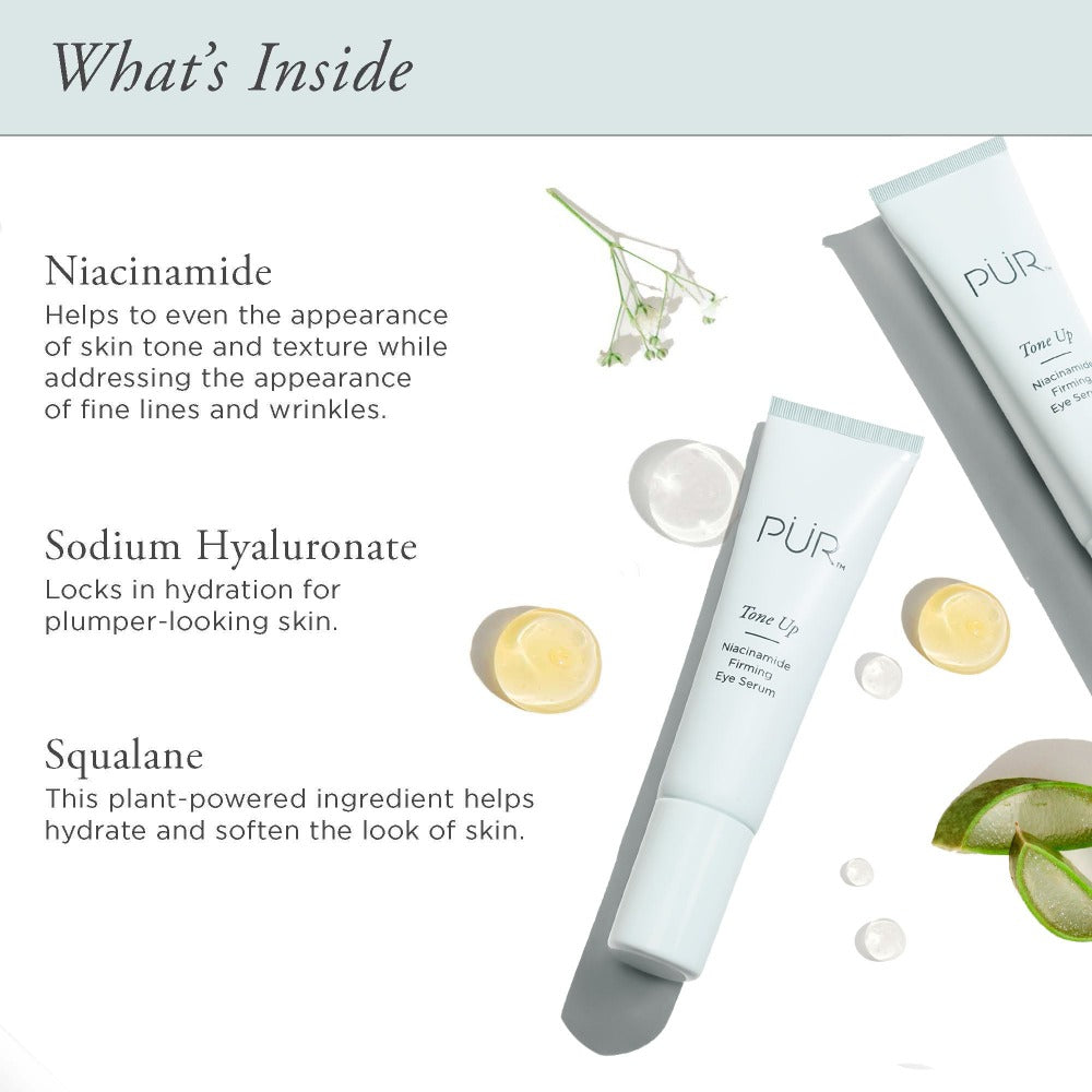 Tone Up Niacinamide Firming Eye Serum at PÜR Cosmetics UK