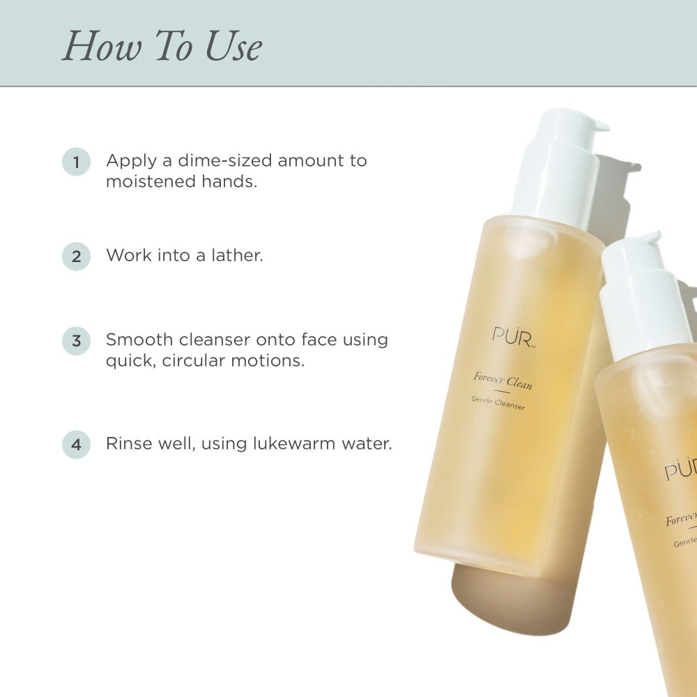 Forever Clean Gentle Cleanser at PÜR Cosmetics UK