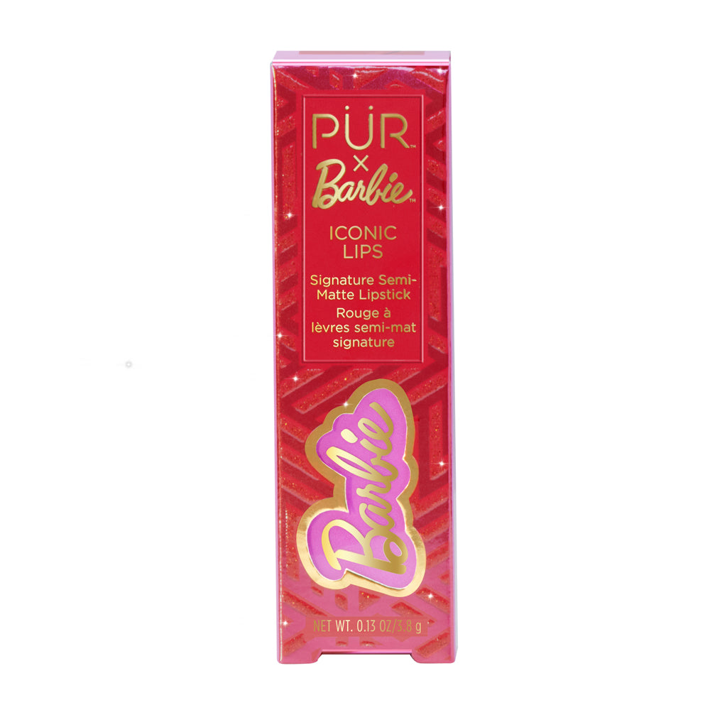 Barbie Iconic Lips Signature Semi-Matte Lipstick