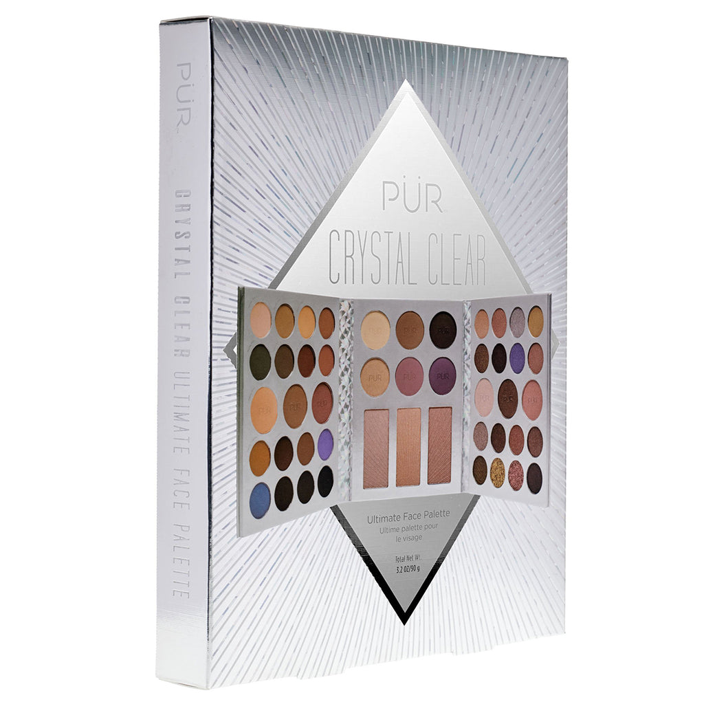 Pur Cosmetics Crystal Clear Ultimate Face Palette Packaging