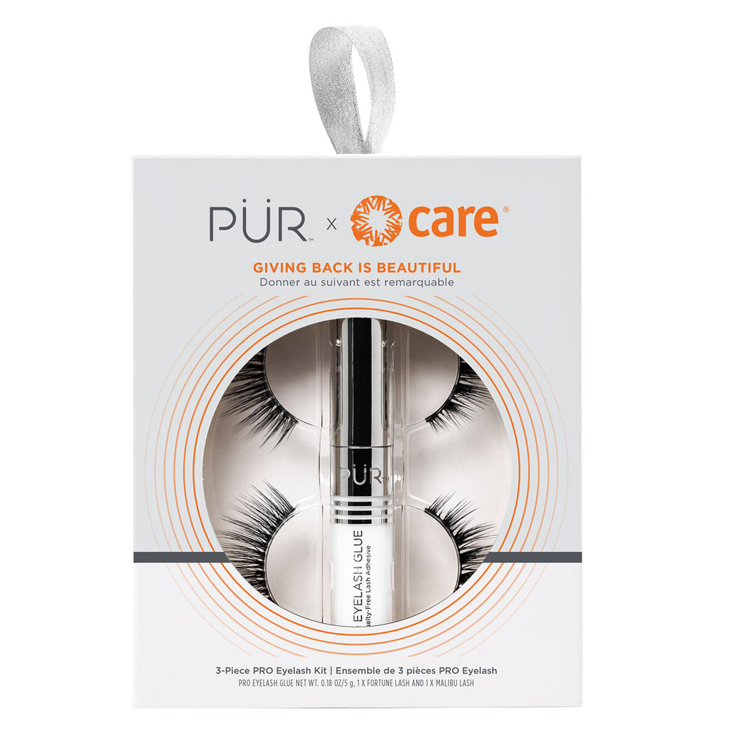 PÜR x CARE 3-Piece PRO Eyelash Kit